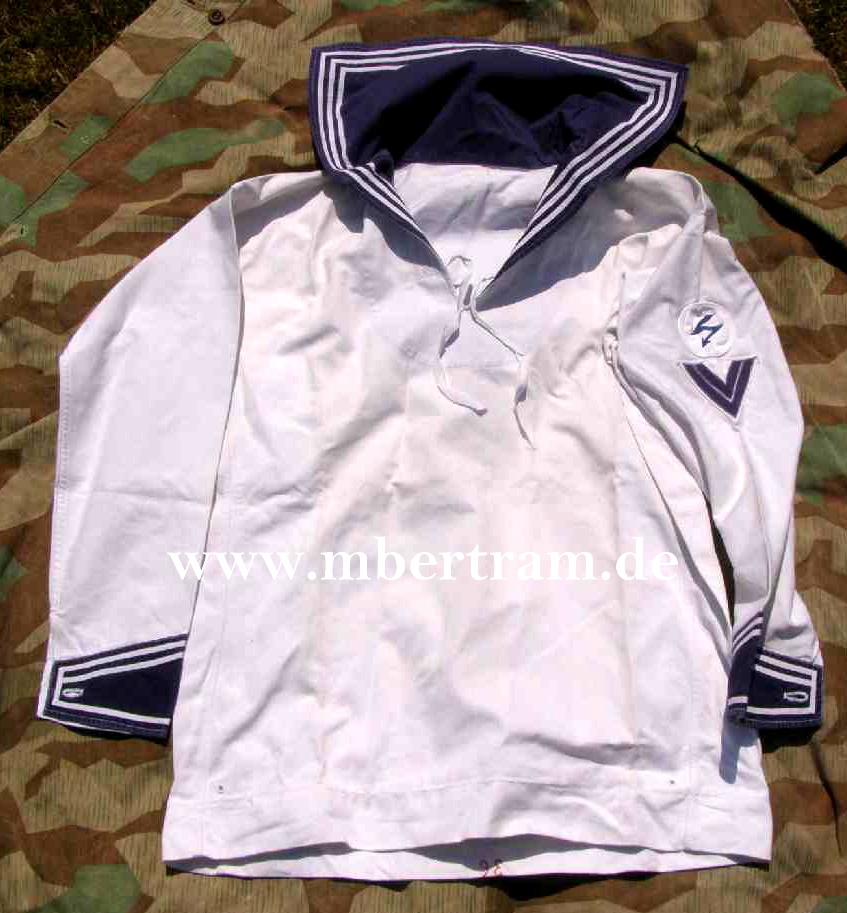 Kriegsmarine Matrosenbluse Funk Obergefreiter " N 364"T