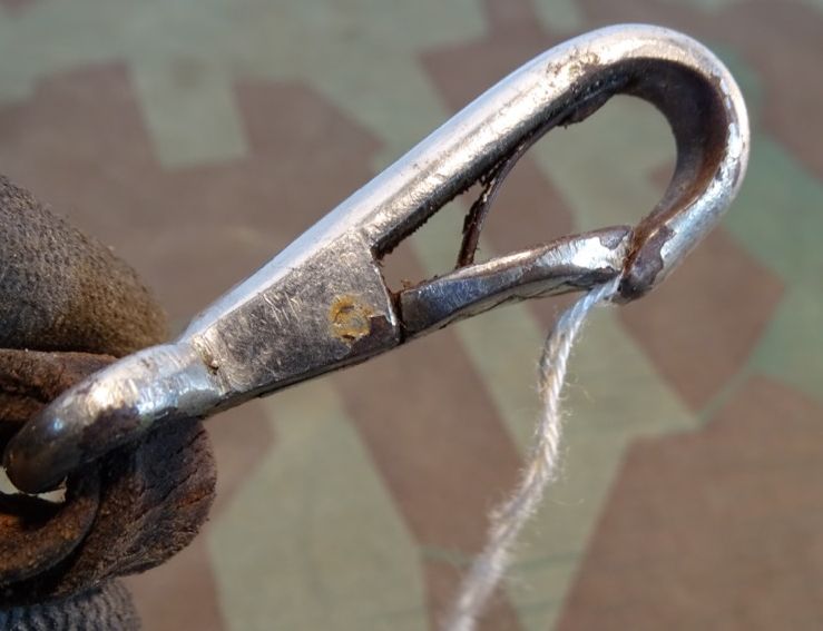 Frühe Feldflaschen Beriemung für Reichswehr und staatliche Organisationen ESB 27