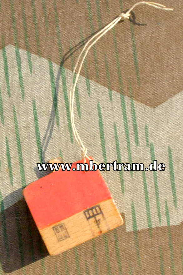 HOLZSPIELZEUG. WHW Dezember 1942: Holzhaus