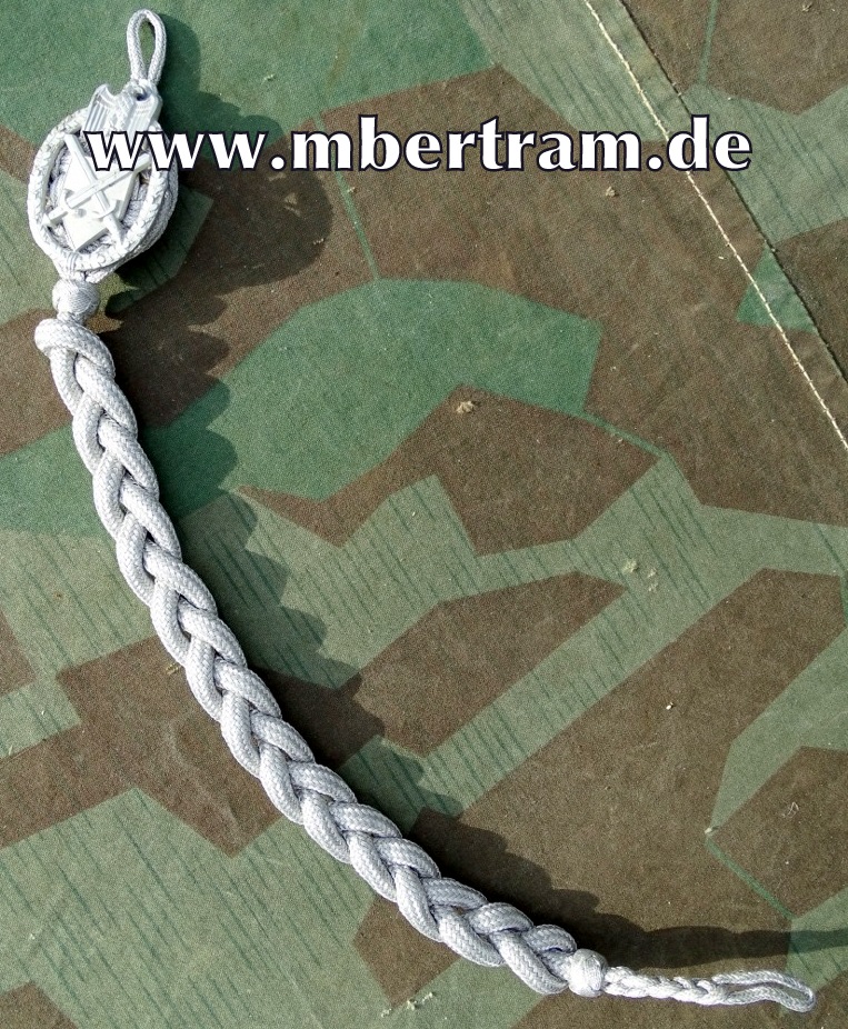 WEHRMACHT SCHÜTZENSCHNUR NEUER ART 1.STUFE
