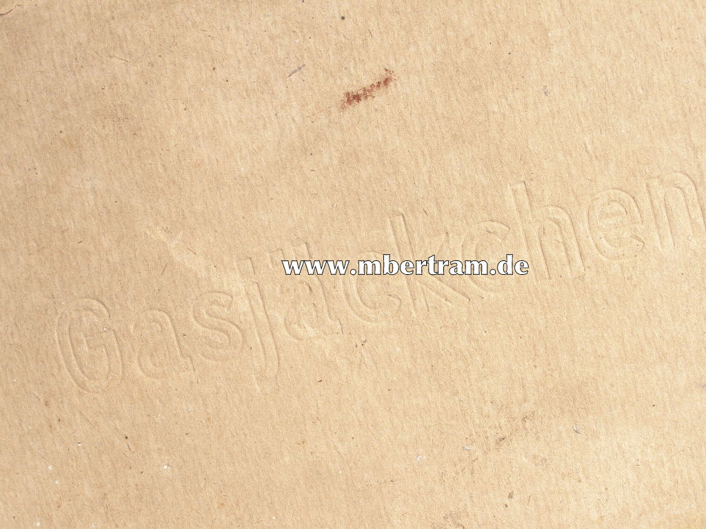 13513-25 Komplettes Luftschutz Gasjäckchen in Originalkarton