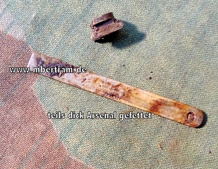 Kleinteile für russische PPSH 41 MP, 2. Weltkrieg