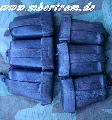 Paar K98 3er Munitionstaschen gleicher Hst. Götze&amp;Sohn 1940