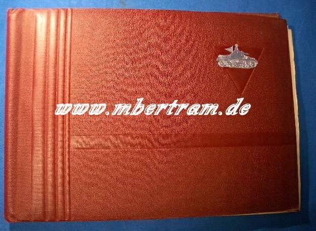 Album, Urkunden Feldw. 1.Panzer Aufkl. Abt. 3 u. Pz. Rgt. 11