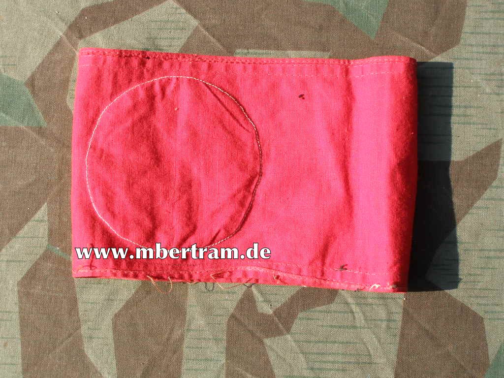 Armbinde Allgemeine SS , mehrteiliges Stück, Z. 3-4