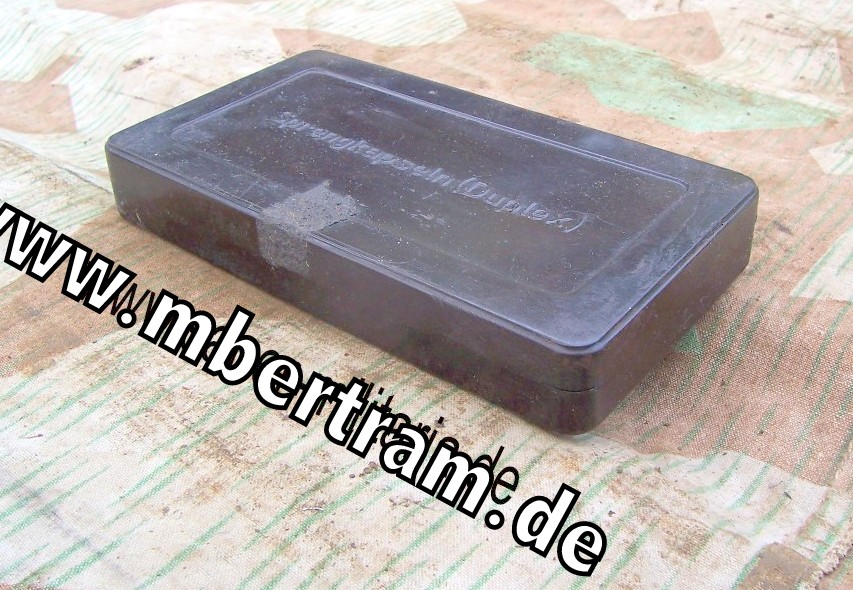 19648-1 Wehrmacht Verpackungsdose für Duplex Sprengkapseln