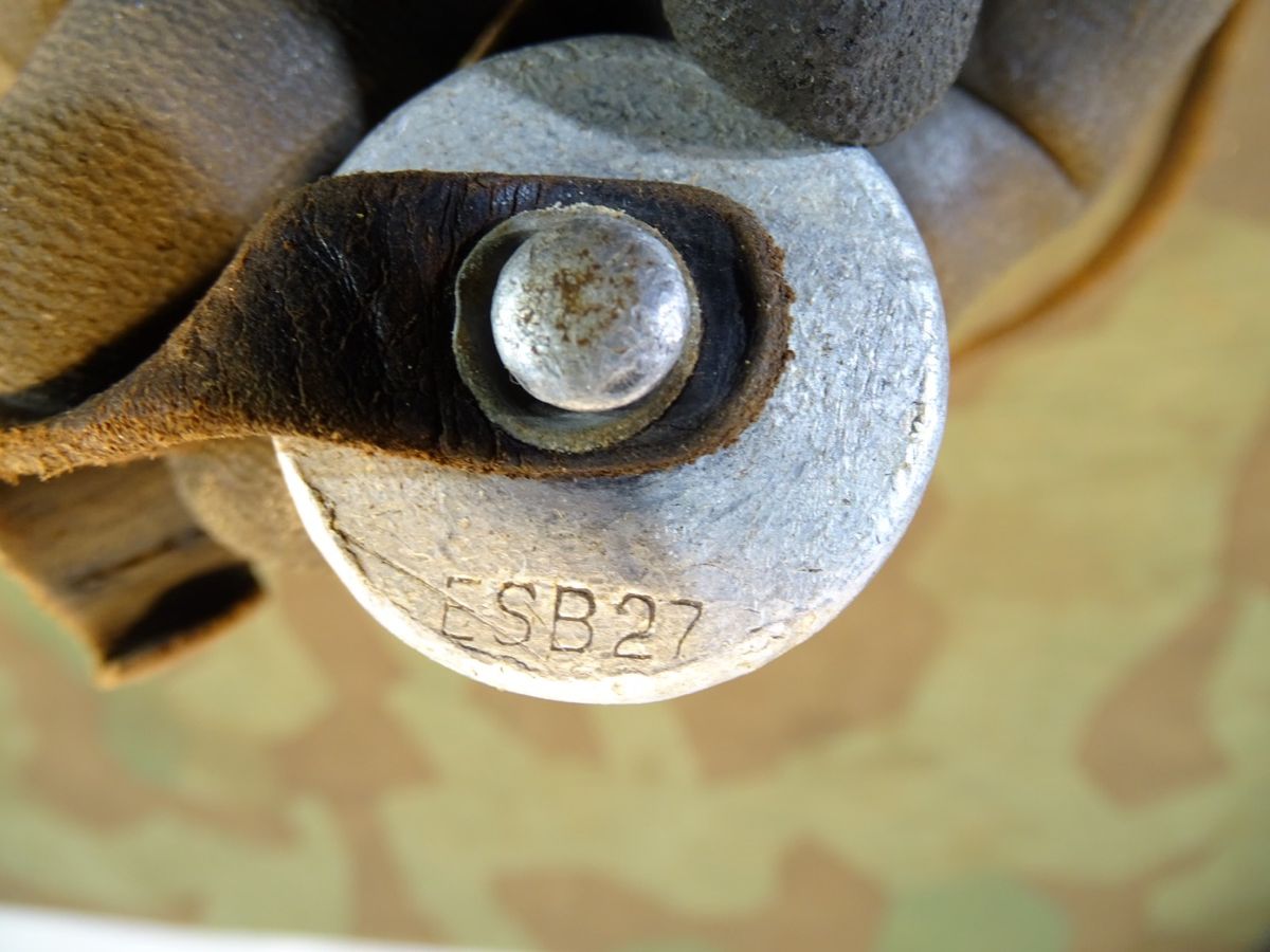 Frühe Feldflaschen Beriemung für Reichswehr und staatliche Organisationen ESB 27