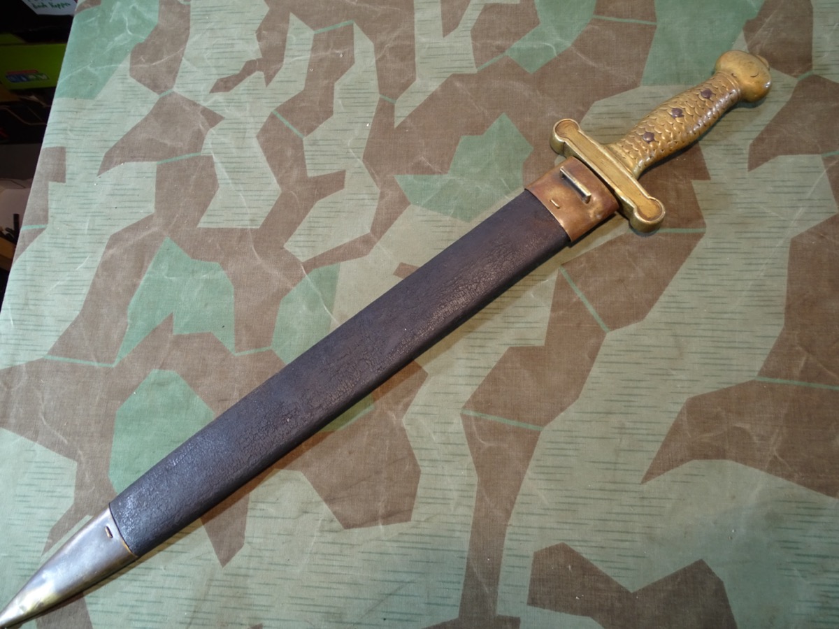 Frankreich Faschinenmesser für Fussartillerie M 1816