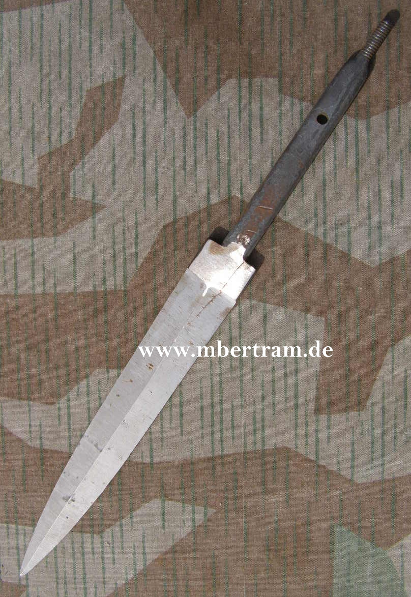 Klinge für Kampfmesser / Grabendolch. Halbfertigteil.