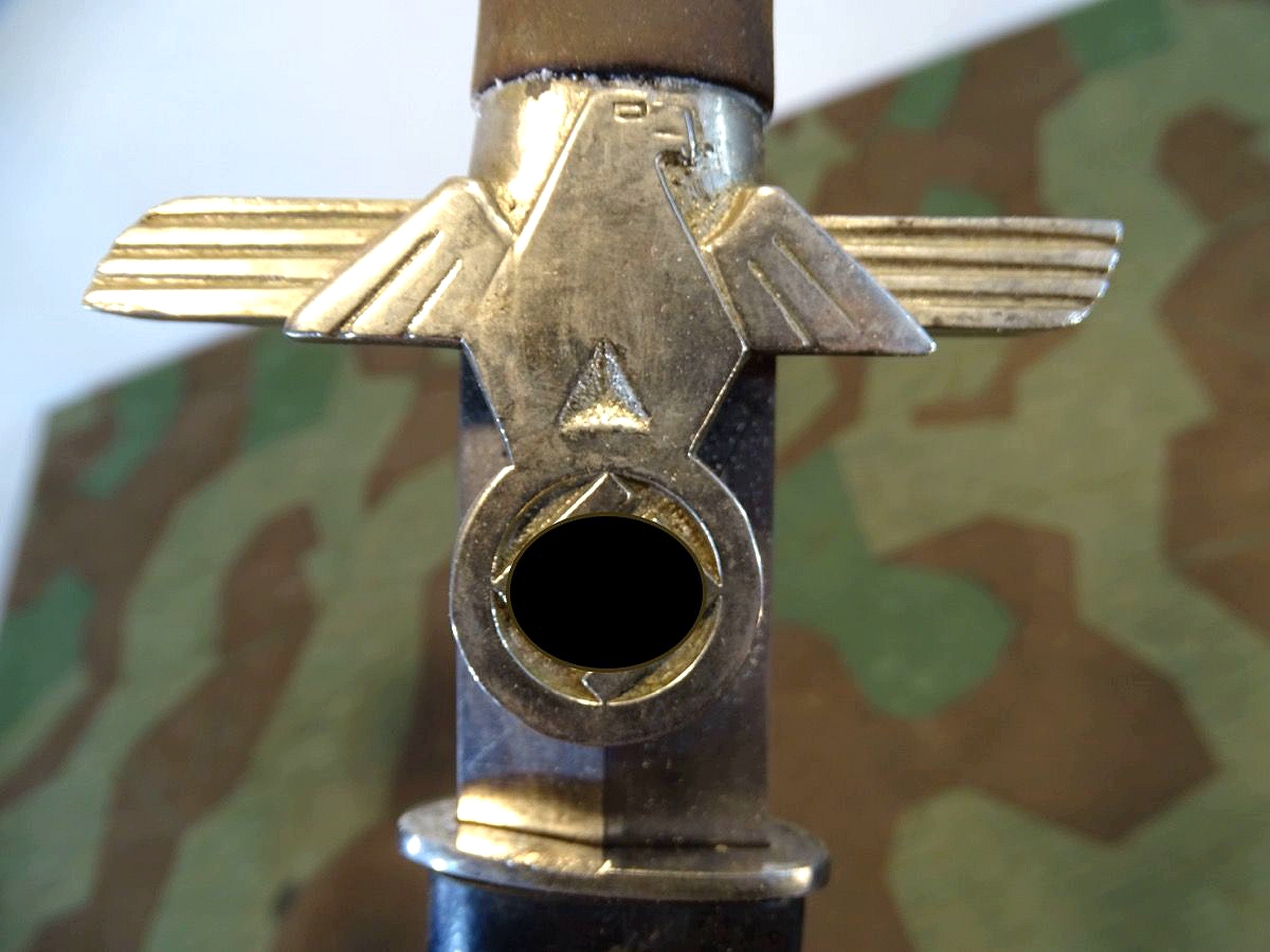 REICHSLUFTSCHUTZBUND DOLCH M36 FÜR UNTERFÜHRER MIT LEDERHÄNGER REICHSLUFTSCHUTZBUND DOLCH M36 FÜR UNTERFÜHRER MIT LEDERHÄNGER