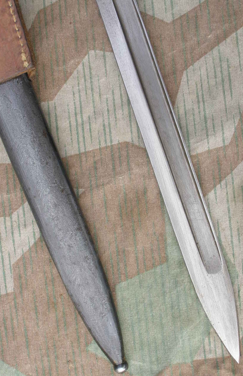 Steyr Bajonett M 95, Hst.:" MU" im Oval, Koppelschuh.