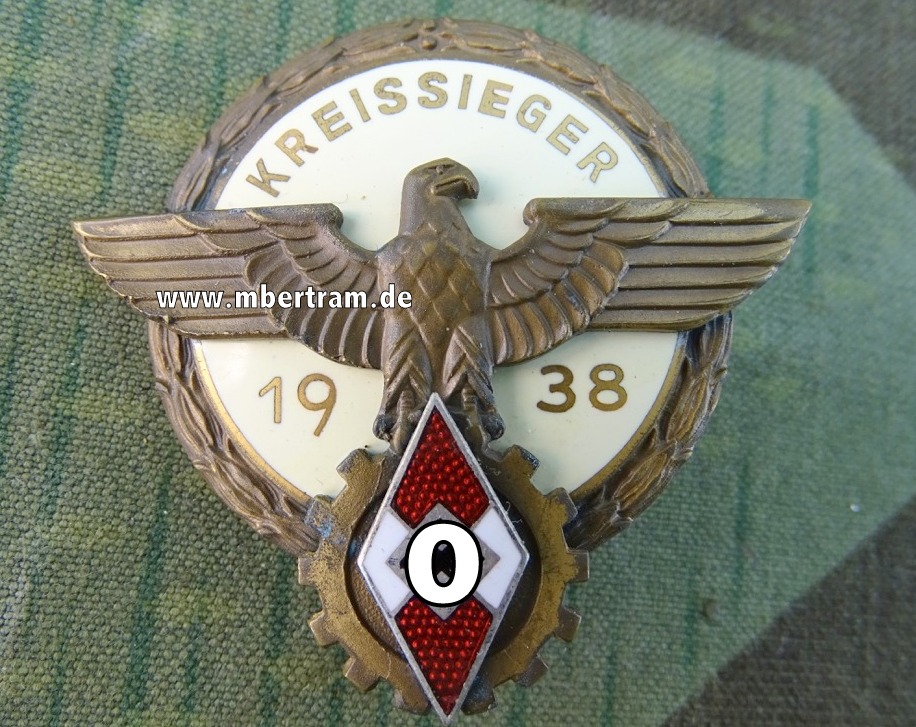 Kreissieger im Reichsberufswettkampf 1938  "G. Brehmer Markneukirchen".