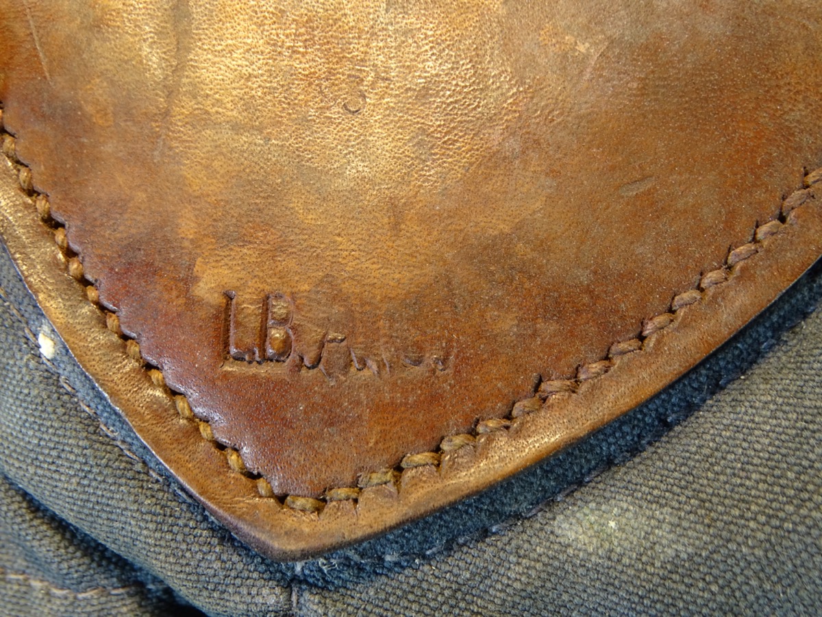 Blaugrauer Luftwaffen Rucksack mit kpl. Beriemung LBA 1937