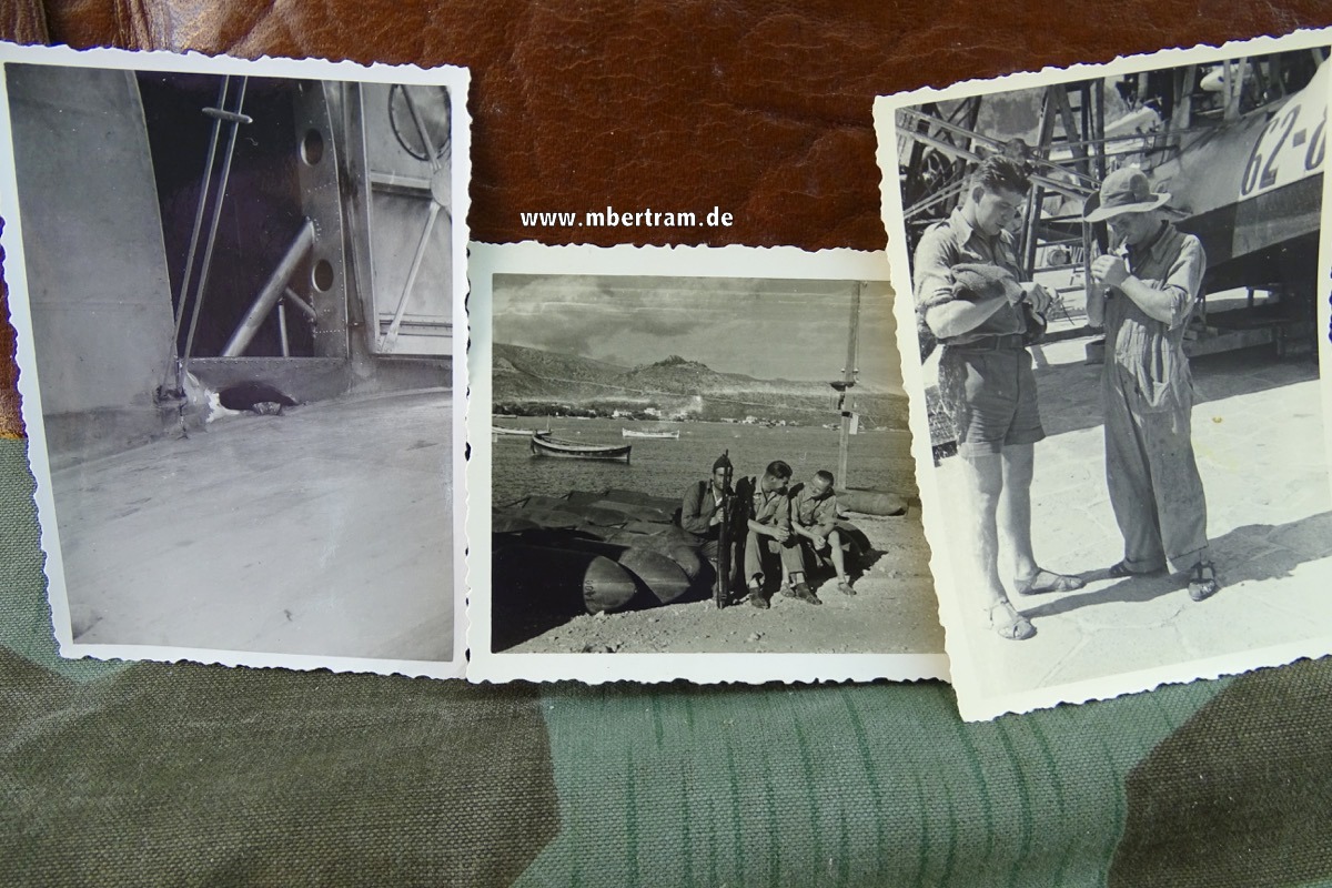12371-335 Umfangreicher Nachlass Ju 52 Bordschütze, DK Gold, LW Pokal, Legion Condor, Alben....