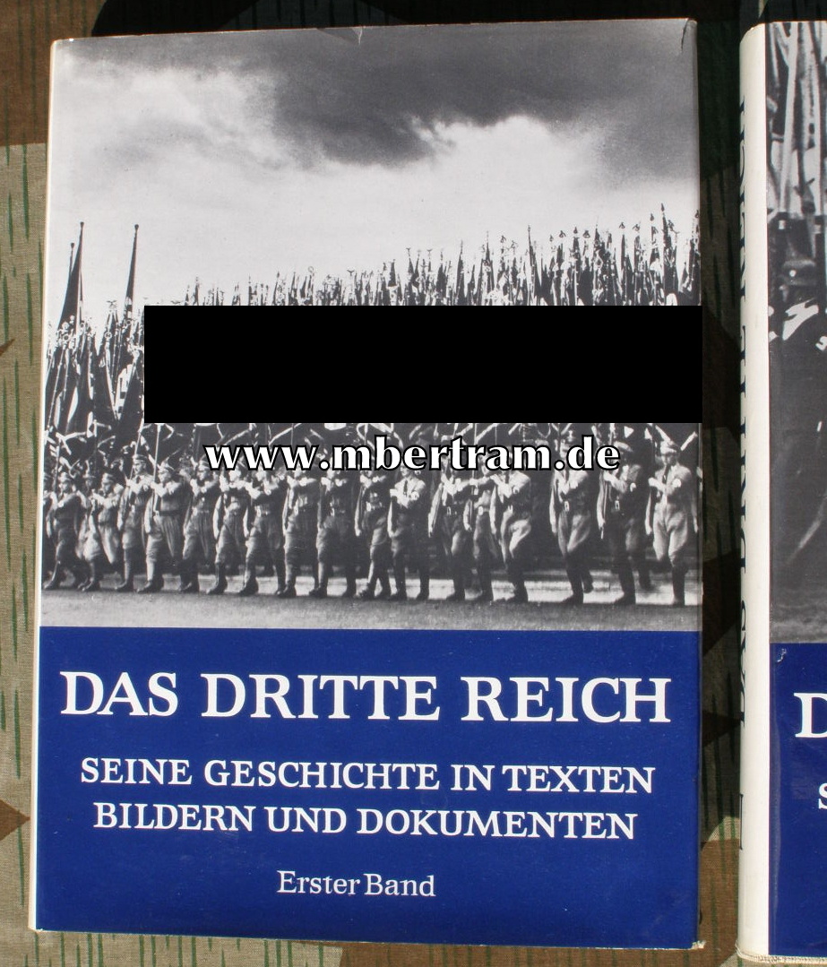 Das Dritte Reich. 1964, 2 Bd. 855 S. Schutzumschlag