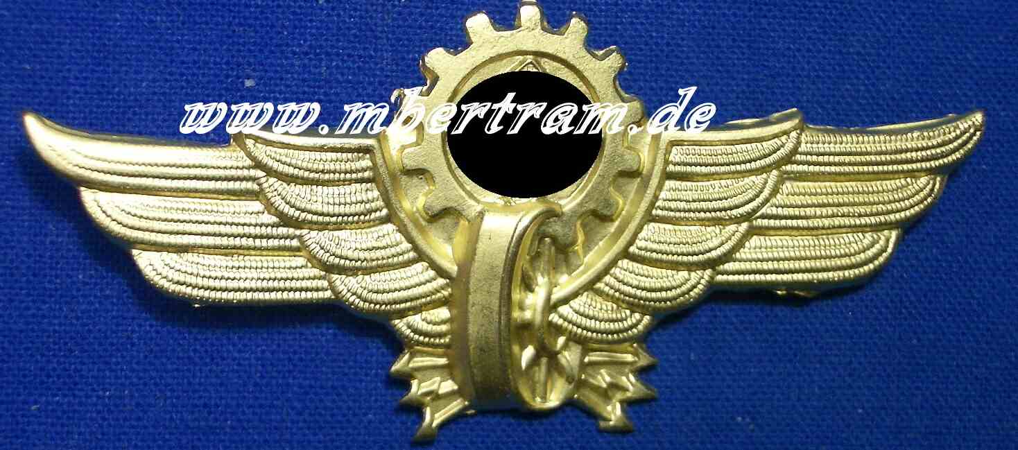 Mützenabzeichen technischer Dienst (elektrisch) Reichsbahn
