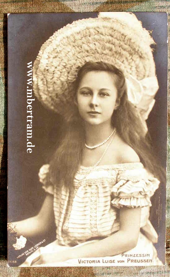 Portraitpostkarte " Prinzessin Victoria Luise von Preussen"