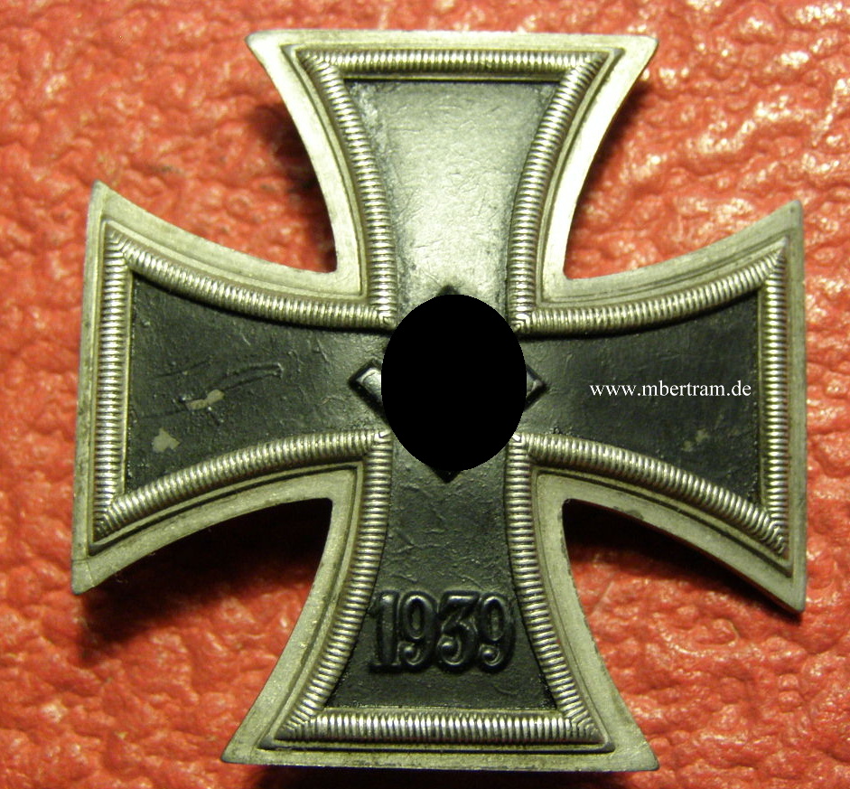 EK 39 1. Kl. Gewölbt, , L/50: "Gebrüder Godet &amp; Co Berlin"