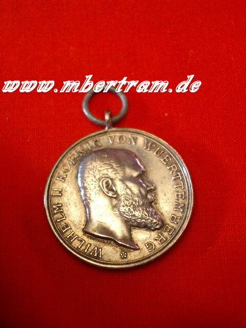 Württemberg, silberne Militär-Verdienstmedaille 1892-1918