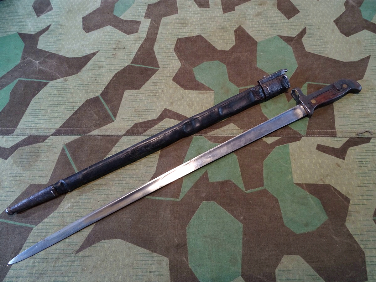 Dänemark Säbelbajonett M 1915 . f. Infanteriegewehr M 1889, Selten im Handel Dänemark Säbelbajonett M 1915 . f. Infanteriegewehr M 1889, Selten im Handel