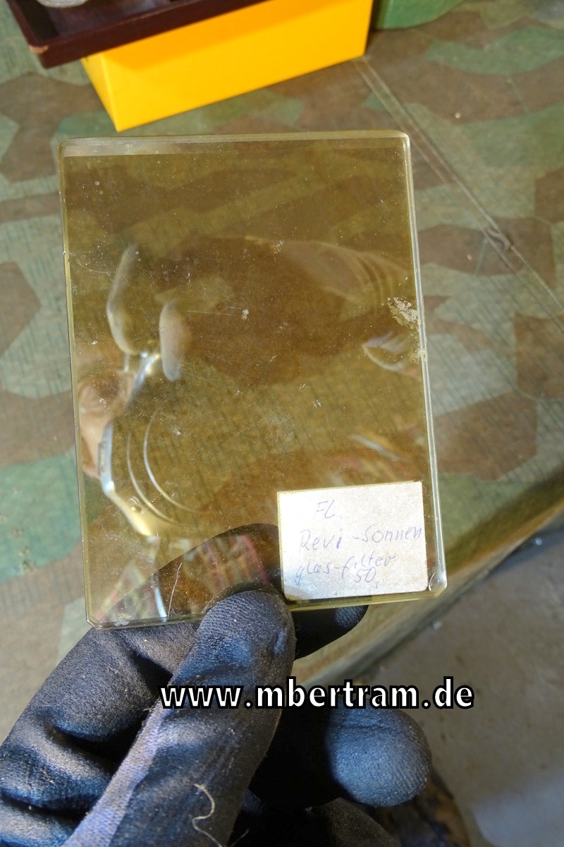 Luftwaffe Glas Sonnenfilter Scheibe für Revi/  Reflex Visier