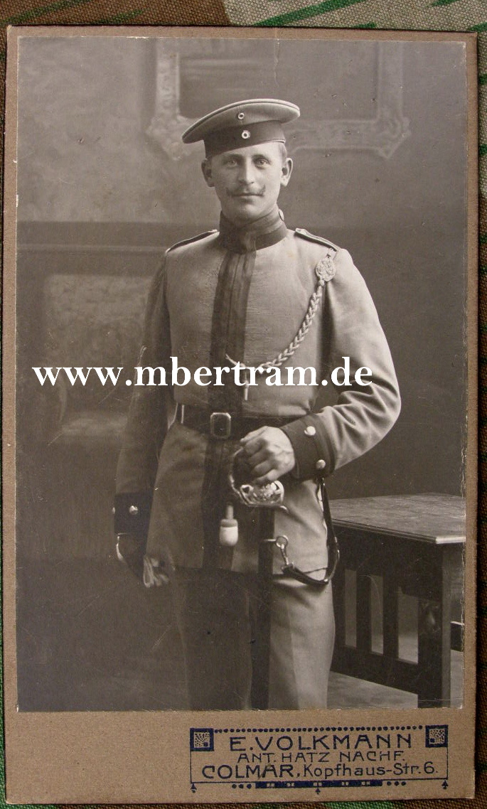 Kabinetfoto: Jäger-Regiment zu Pferde Nr. 3, Colmar