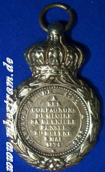 Frankreich: Medaille Napoleon I, Campagnes de 1792-1815