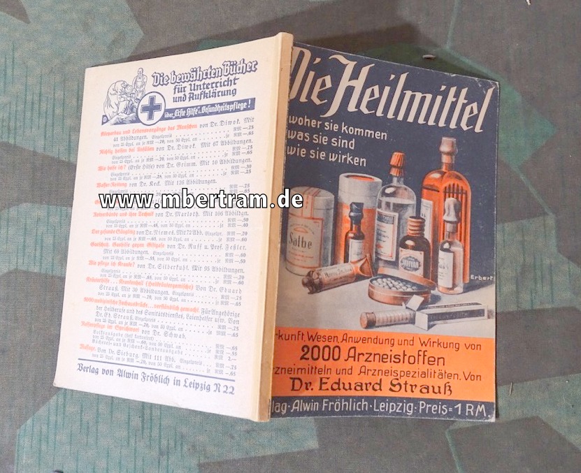 Dr. Eduart Strauss: Die Heilmittel, 1938