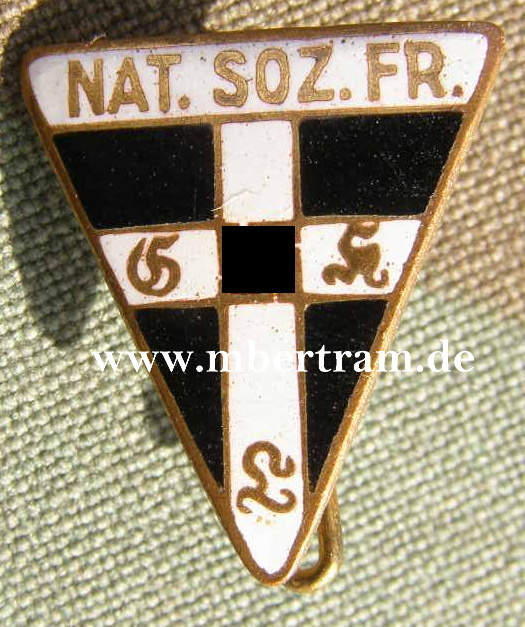 NS - Frauenschaft Mitgliedsabzeichen 7. Form, klein