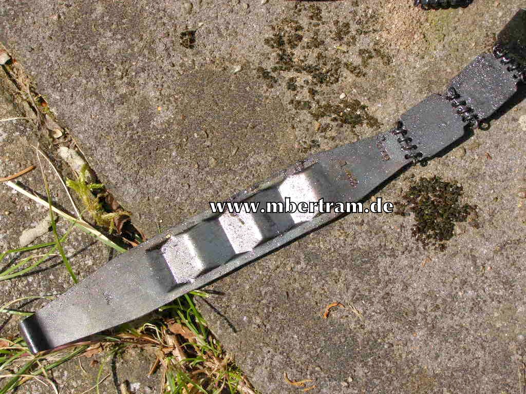 MG 42/ MG 34 Gurt, 53 Patronen. Schlechter Zustand