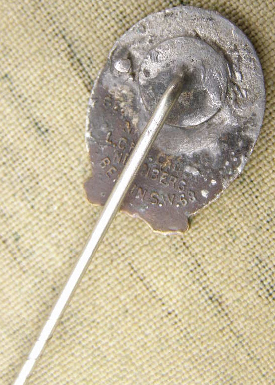 REICHSSPORTABZEICHEN DRA IN BRONCE, Miniatur, Lauer