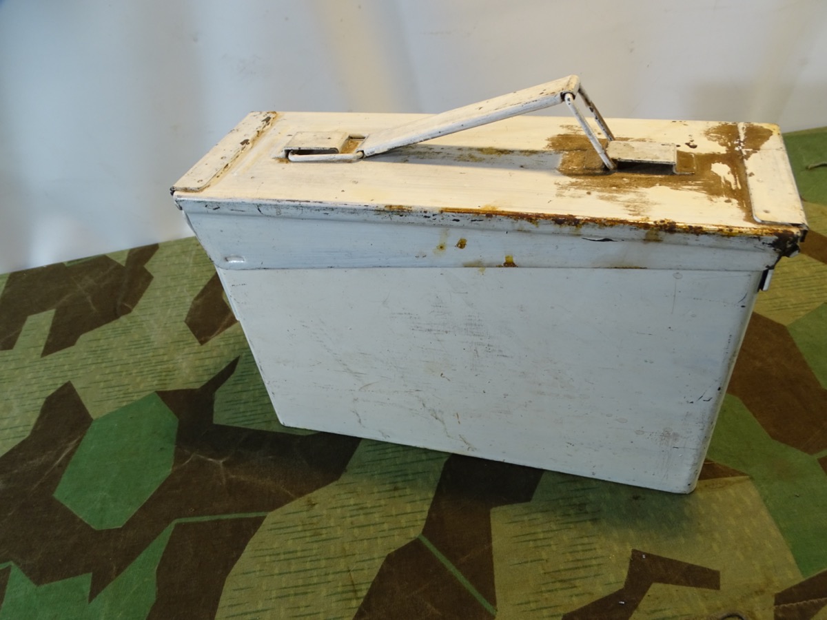 Patronenkasten für US Munition cal. 30-06, EMCO,  Wintertarnung