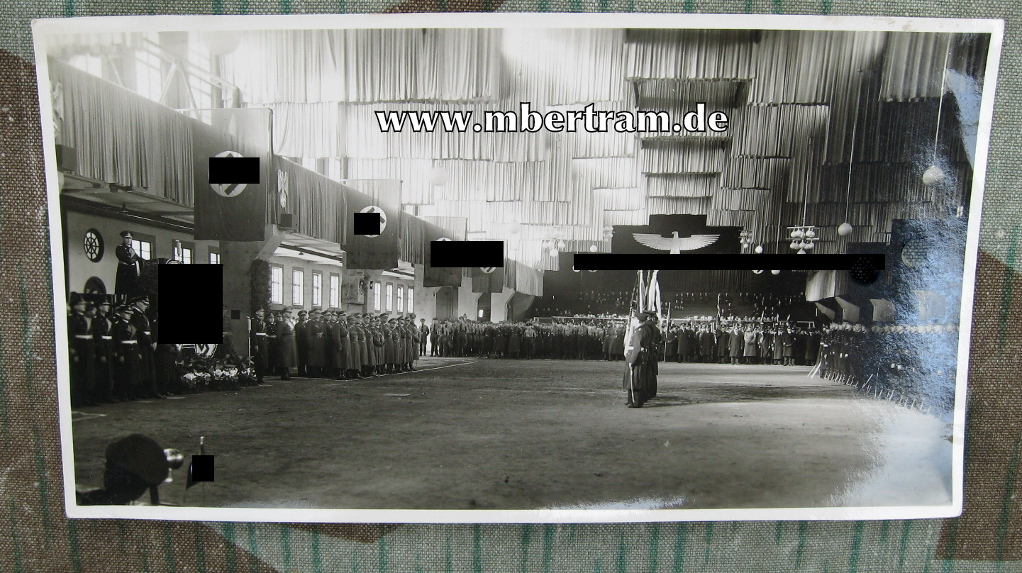 Propaganda Foto einer Kriegsmarine Feierlichkeit