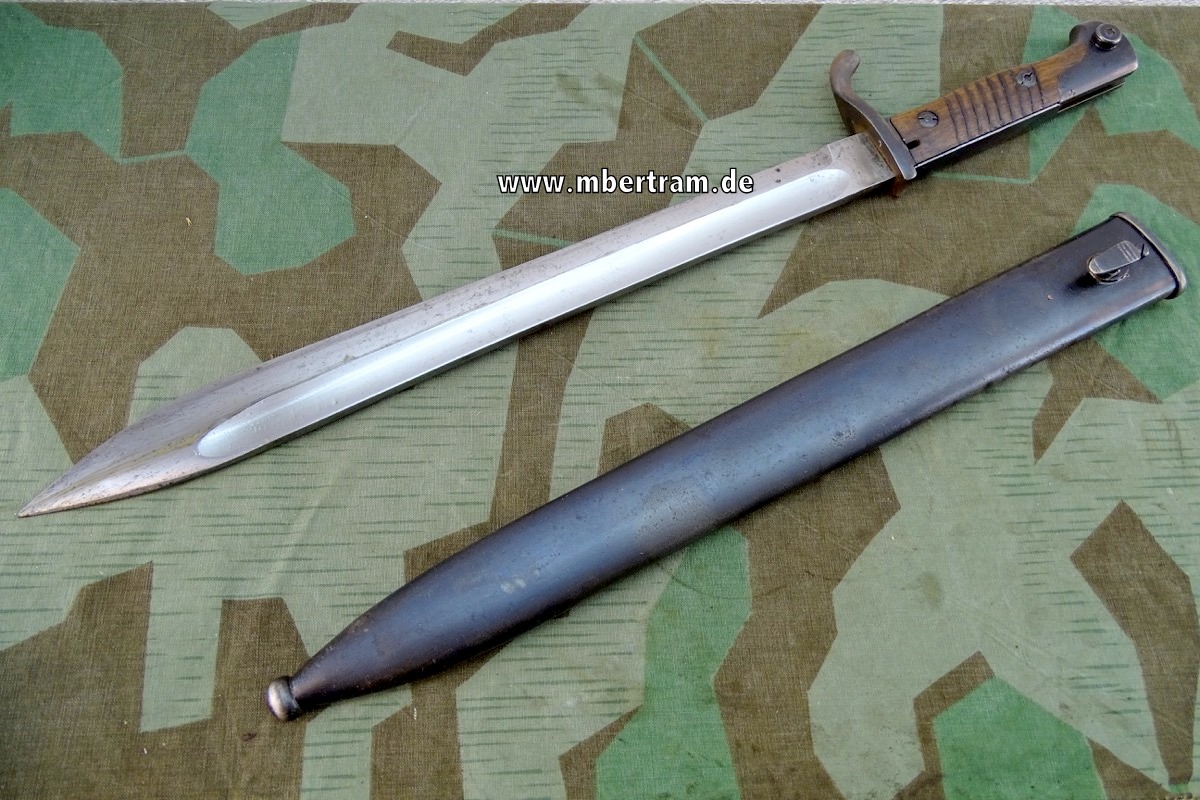 Kaiserlich deutsches Seitengewehr 1. Weltkrieg M. 98/05 1917, Weyersberg