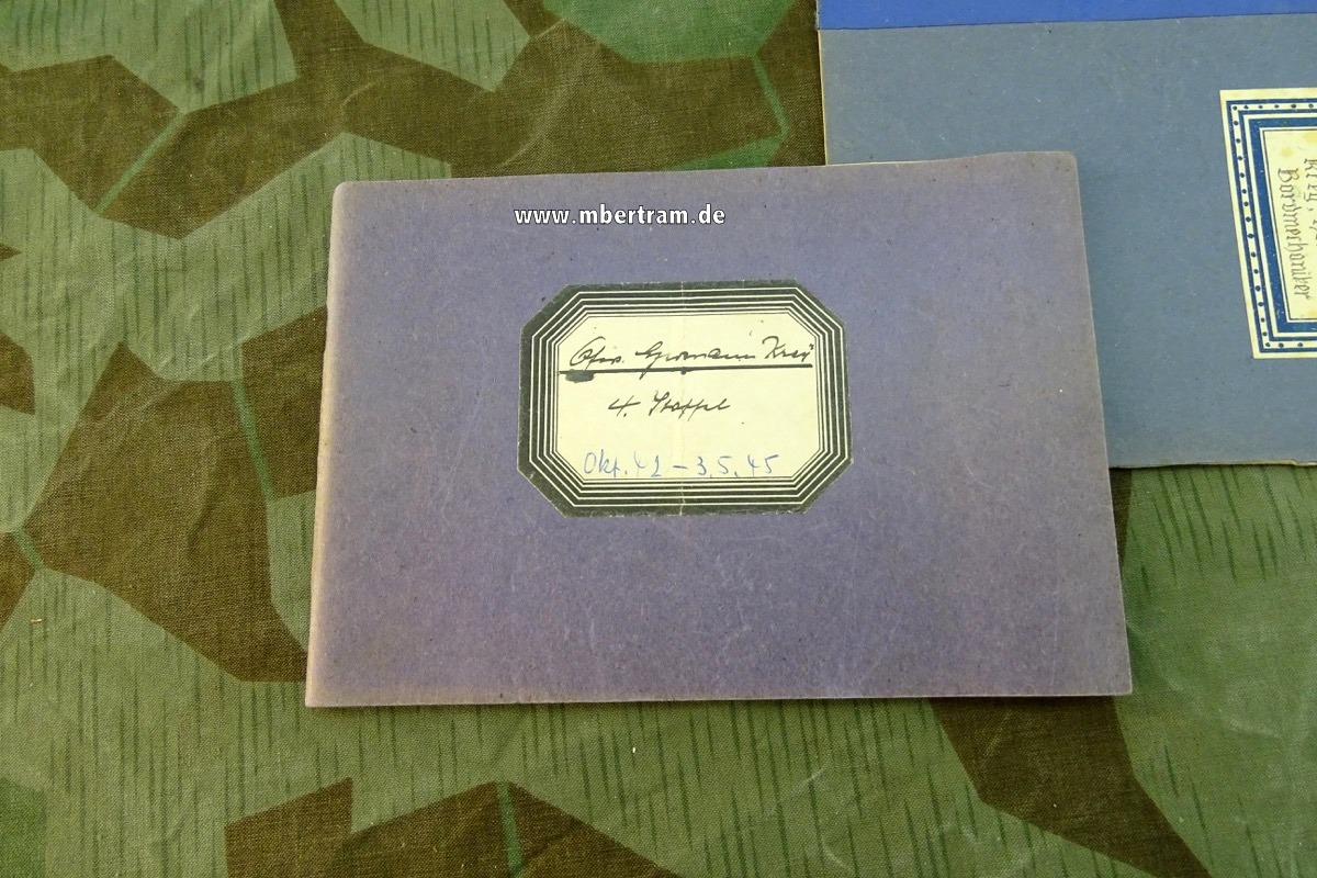 12371-180 Umfangreicher Nachlass Ju 52 Bordschütze, DK Gold, LW Pokal, Legion Condor, Alben....