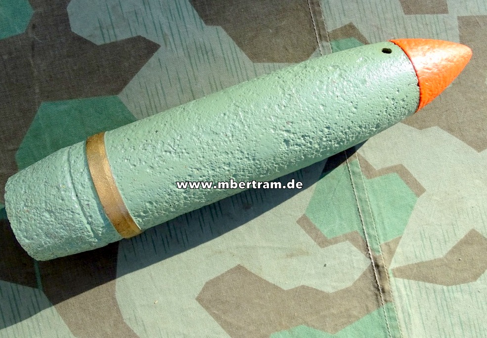 US 75 mm Granate mit M 78 A1 Zünder 2. Weltkrieg
