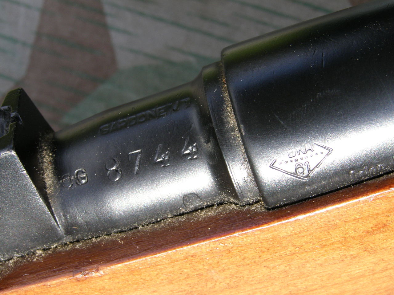 10269-12 Fallsch. Jg. u. Kav.Deko Carcano Kurz-Gewehr M 1891/38