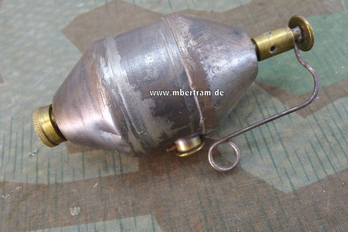 Dänische Handgranate Haandbombe M1923, -  "Handgranate 342(d)".