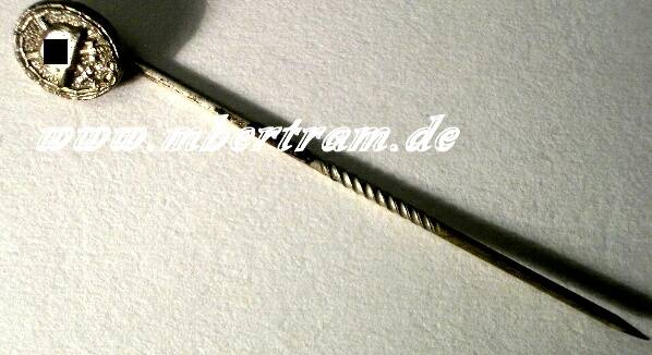 Verwundetenabzeichen 1939 in Silber Miniatur 9mm, L/54.
