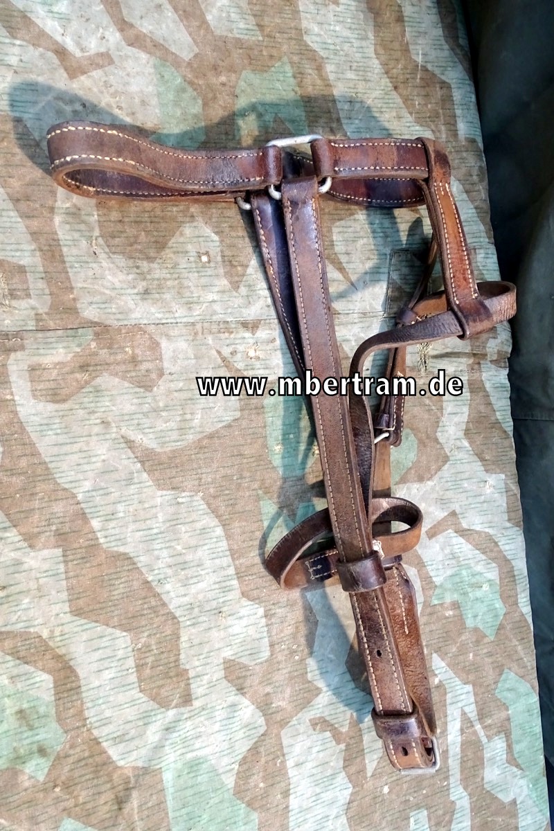 Zaumzeug Wehrmacht Kavallerie Hst. Code : "cfz 43" , WaA