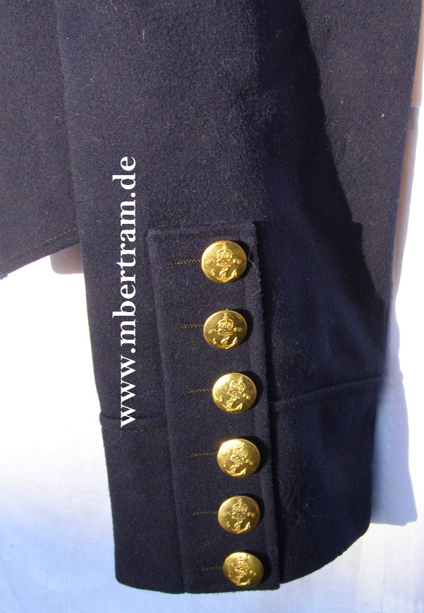 9503-6 Kaiserliche Marine kurze Paradejacke Artillerie Matrose 1913