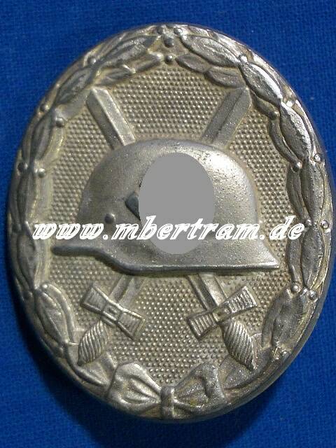 VERWUNDETEN ABZEICHEN 1939 SILBER, C. Wild Hamburg