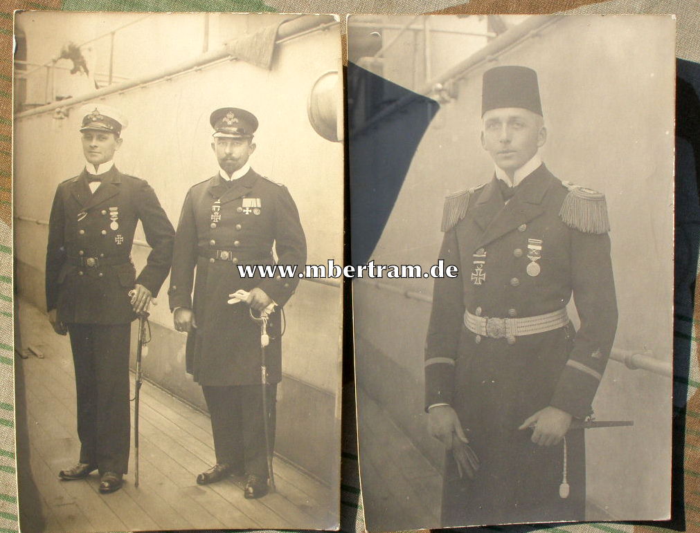 11998-15 Fotos, Dokumente: Preuss./türk. Torpedobootsflotille 1916