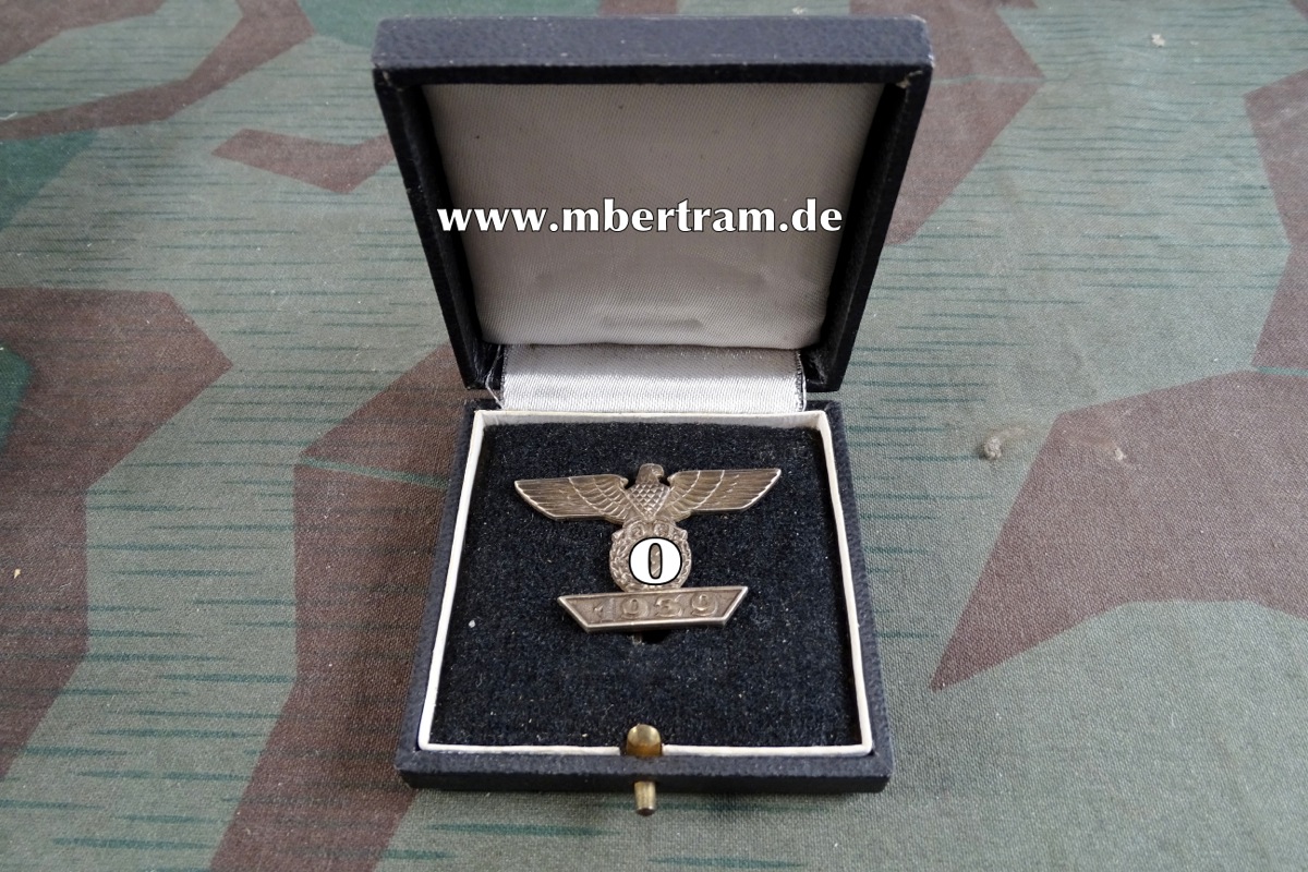 Wiederholungsspange 1939 f. d. Eiserne Kreuz 1.Klasse 1914, Fa .E. Schmidthäußler