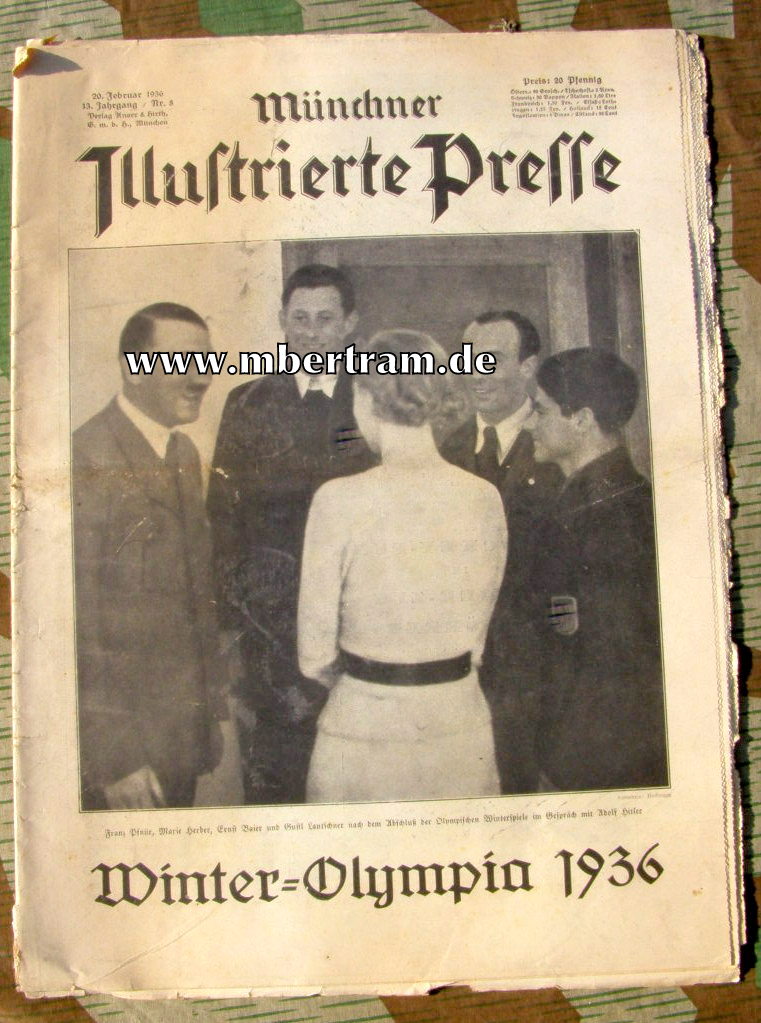 Münchner Illustrierte Presse. 13. Jahrg., Nr.8, 20.02.1936