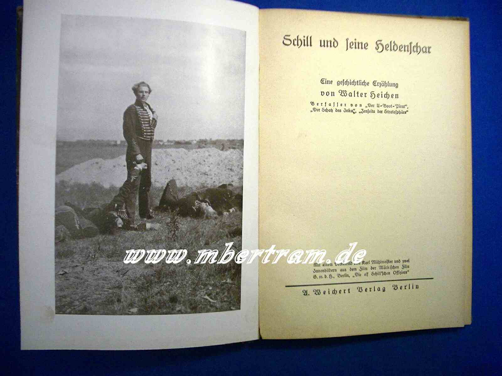 Walter Heichen, Schill und seine Heldenschar