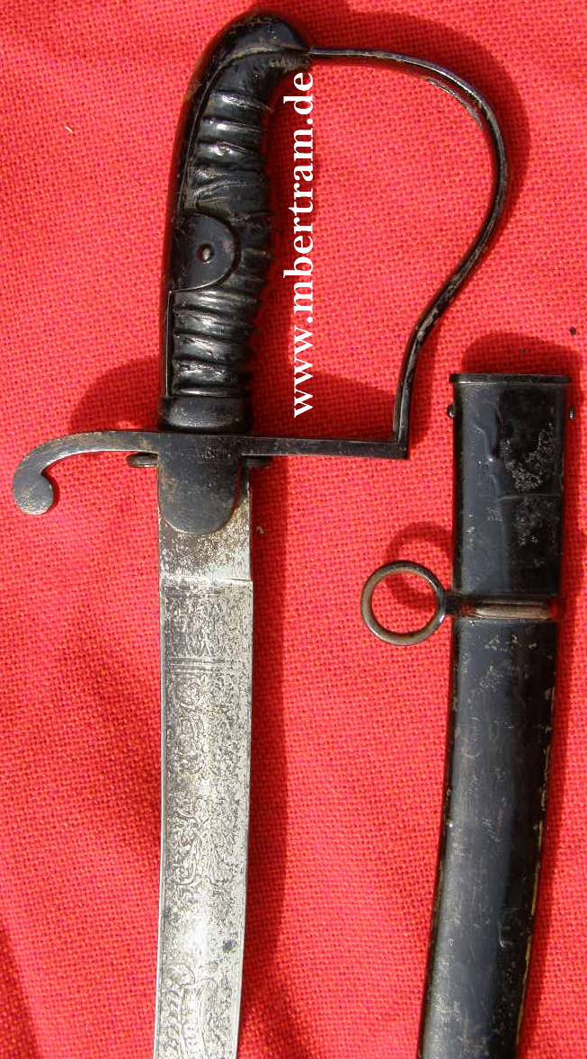 10296-4 Preußen, Artillerie Extra Säbel M 1815 Neuer Art. Nrgl.