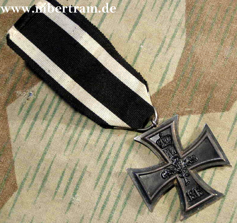 Eisernes Kreuz 2. Klasse 1914-1918 mit Band, Hersteller