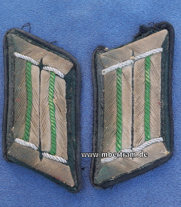 Paar Kragenspiegel Panzergrenadier/ Jäger / Gebirgsjäger für Offiziere