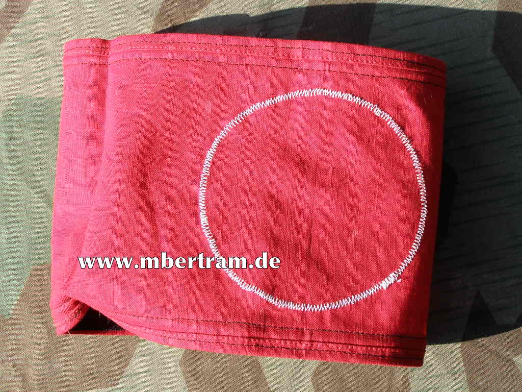 Armbinde Allgemeine SS , mehrteiliges Stück